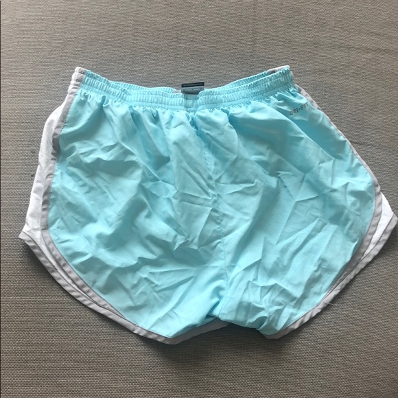 Nike Baby Blue Athletic Shorts - Picture 3 of 3